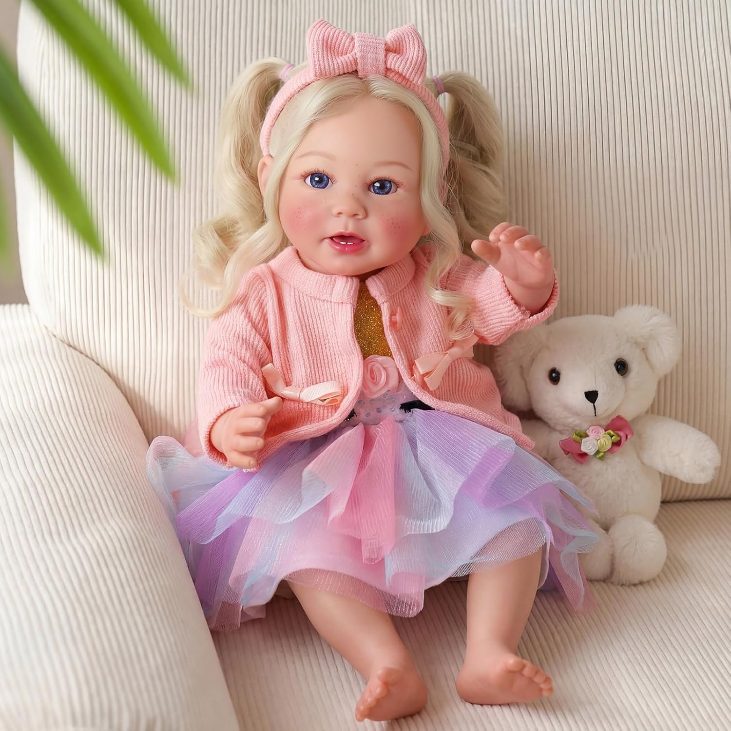 20 Inch Princess Realistic Newborn Baby Doll