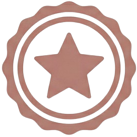 Star badge vector icon