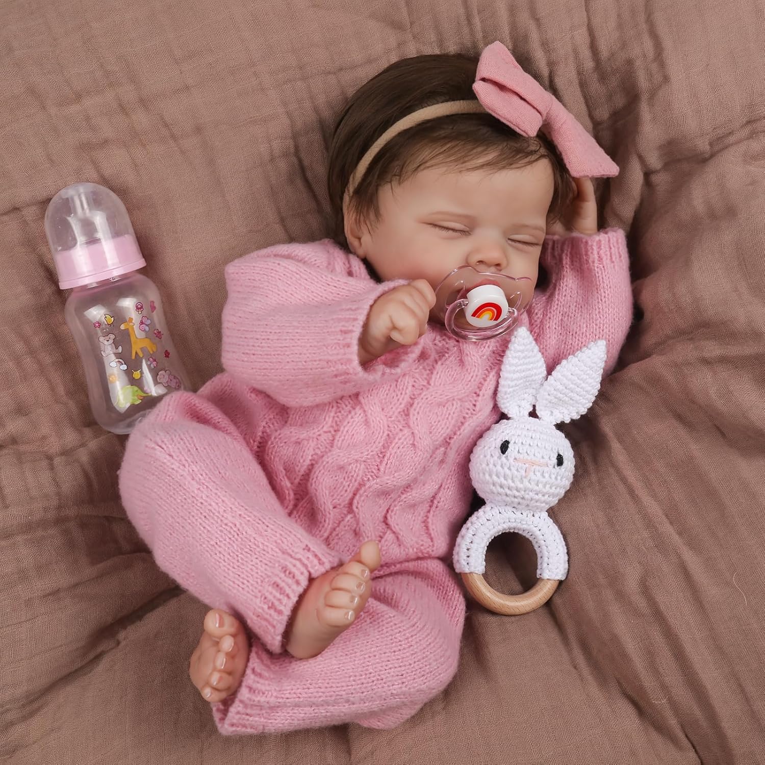 Lee Middleton 18-Inch Real Life Sleeping Newborn Girl